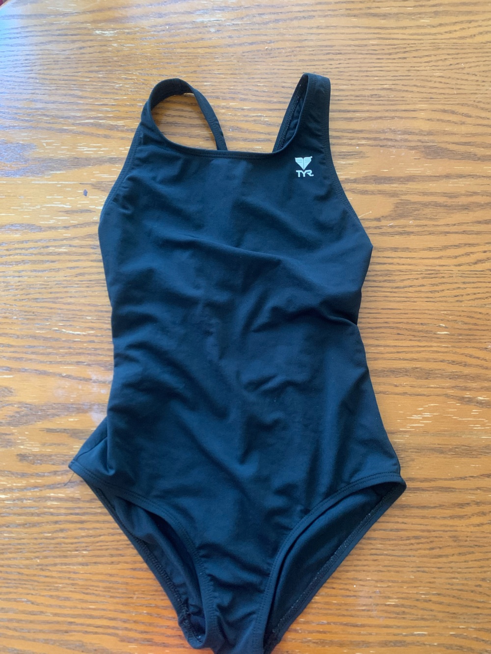 TYR Black Performance One-Piece Swimsuit